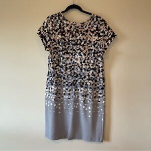 Modern Abstract Polka Dot Dress
